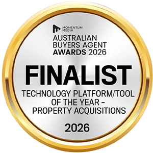 Australian Buyers Agent Awards 2026 — Finalist, Technology Platform/Tool of the Year, Property Acquisitions